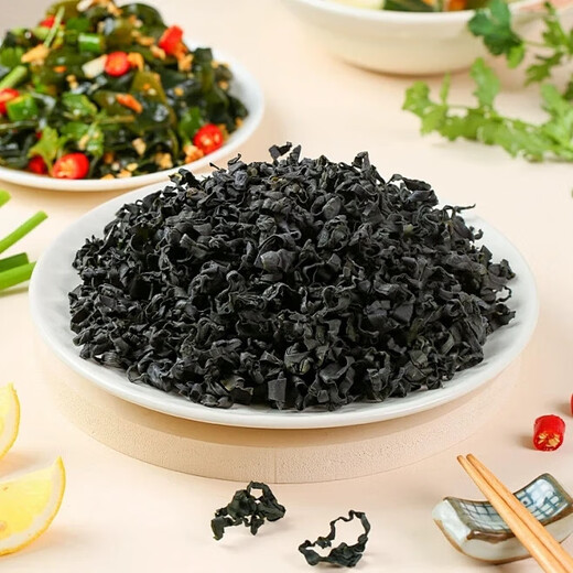Shandong dried wakame, no-wash young kelp seedlings, fresh and tender seaweed for cold soup, dried wakame 20g, straight from the source