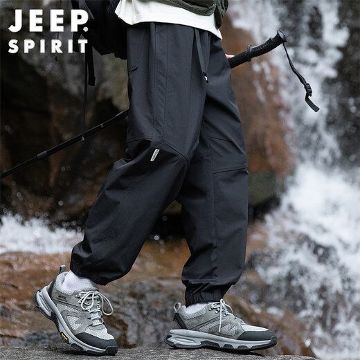 JEEP SPIRIT Jeep assault pants men's casual pants men's autumn and winter overalls men's American sports high-end leggings trousers