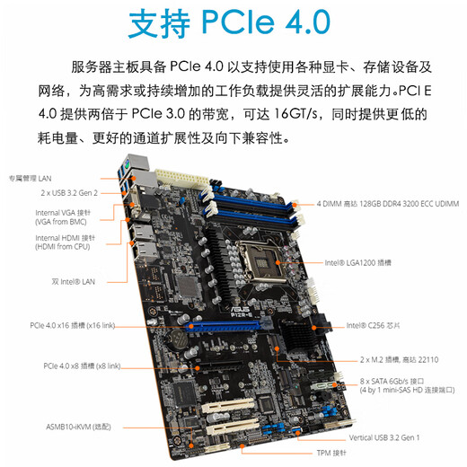 Daoai Server Tower-Server-Host Xeon E-2324G Dateifreigabe UFIDA Kingdee Cloud ERP-Finanzsystem-Datenhost Videoüberwachung Daten-Raid-Speicher