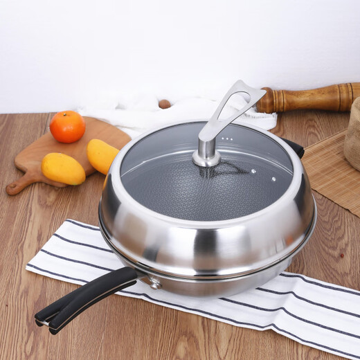 Zwilling (ZWILLING) German quality thickened and thickened visible pot lid, wok lid can stand stainless steel steamer lid, universal visible 32cm 26CM new thickened with anti-scalding button_inner diameter 25.8-26.3