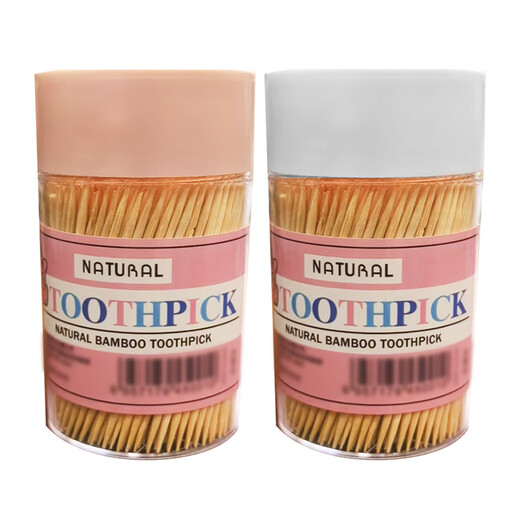 Meijia Life disposable double-headed toothpicks, buy 1, get 1 free, get 2 cans and get 5 packs of refills, fruit picks and snack picks