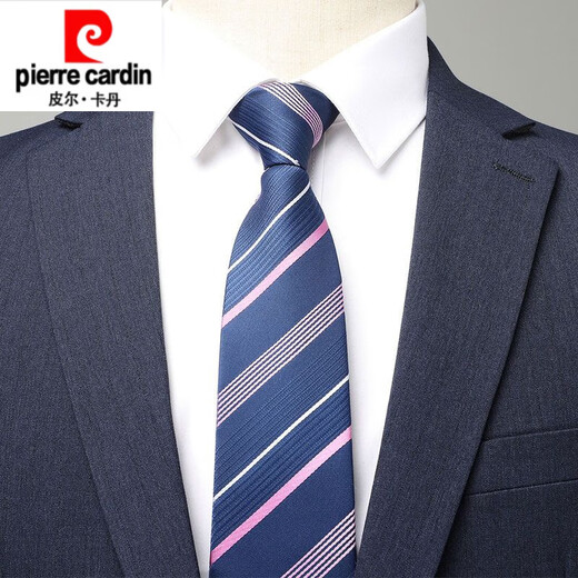 Pierre Cardin high-end all-wool suit for men autumn and winter business casual group professional slim wool suit jacket for men gray clothes + pants + shirt and tie L 175 yards/50 yards Authenticity guaranteed