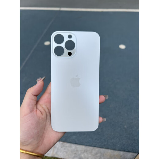 Shifanli is suitable for Apple 13pm/13pro mobile phone back cover glass 13promax rear screen case large hole back cover glass ma blue original quality (with tool glue) Apple 13pro