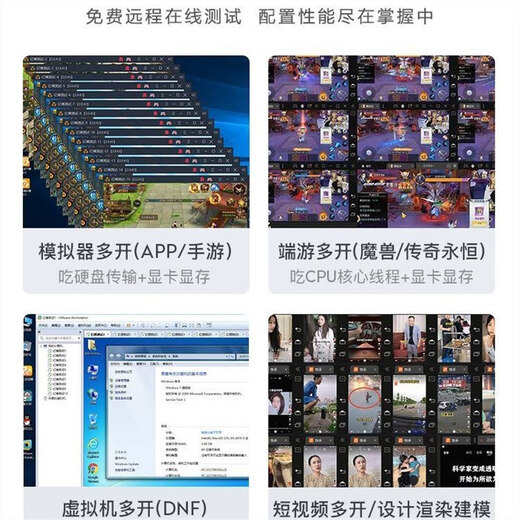 Intel Xeon E5 host 2696V3/2686V4 desktop computer game brick e-sports complete machine multi-open virtual machine 32GB 512GB M.2 solid state_18 core 2686V4+X99