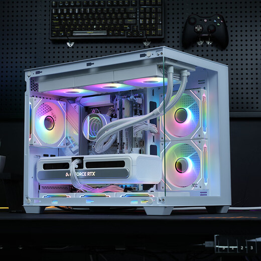 E-sports rebel AMD Ryzen R7 9700X/7800X3D/9800X3D/5070Ti/5080/5090D host diy assembly computer desktop machine assembly machine thousand frames e-sports configuration six 9800X 3D+RTX5090 DV2