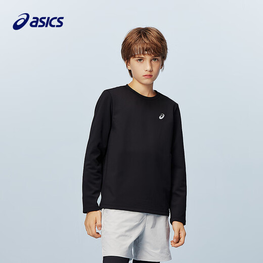ASICS children's clothing 25 years winter children's moisture-wicking long-sleeved T-shirt thermal storage and warmth basic versatile 334251002502