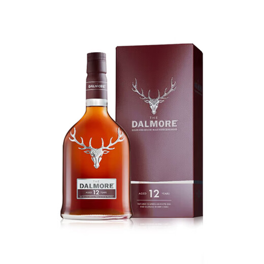 DALMORE 7-PLUS DALMORE 12-Year-Old Sherry Barrel Triple Quartet Cigar Three-Barrel Reserve Port Barrel Courage Barrel Whiskey DALMORE 12-Year-Old 700ml Coded