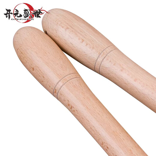 Kaiyuan prosperous waist drum sticks wooden solid wood drum sticks row drum sticks Chinese big drum drum sticks red drum small drum hammer drum 32cm
