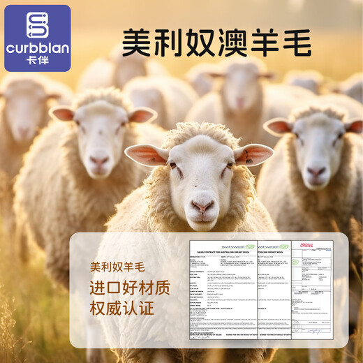 Curbblan baby blanket pure cotton newborn baby anti-jump removable spring, autumn and winter thickened warm velvet wool blanket fairy cradle - blue (inner bladder can be removed) 90*90 medium thick version weight 780g