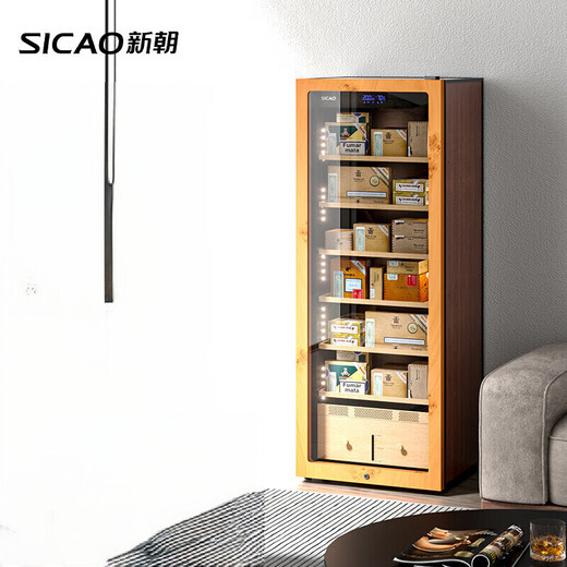 Xinchao C7 cigar cabinet intelligent constant temperature and humidity compressor precise temperature control and humidity control cigar humidifier home tree