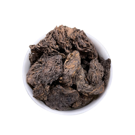 Longrui Tea 2020 Ancient Tree Old Tea Head 500g/box Pu'er Tea Ripe Tea Yunnan Old Ripe Tea Gift Box Essential for Giving