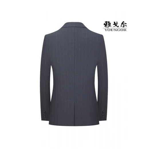 
CEO2005 new Yageo Men's Suit Set Wool Middle-aged Business Official Casual Suit Dress Jacket Men Dark Gray M 170/84A