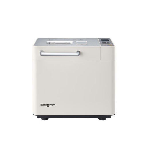 Dongling upgraded bread machine, fully automatic home dough mixer, reservation-able, intelligent double spreader, high success rate bread machine DL-4705 (white)