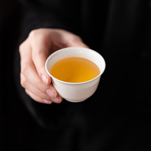 Yunhua disposable kung fu tea cup with storage rack 60ml high-grade heat-resistant rice husk tea tasting cup tea tasting 200 disposable tea cups