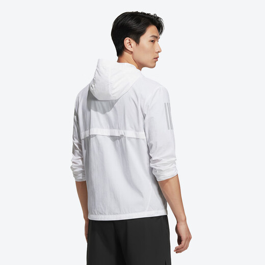 Adidas (adidas) men's running series RN DWR JKT M jacket KB9127 white M