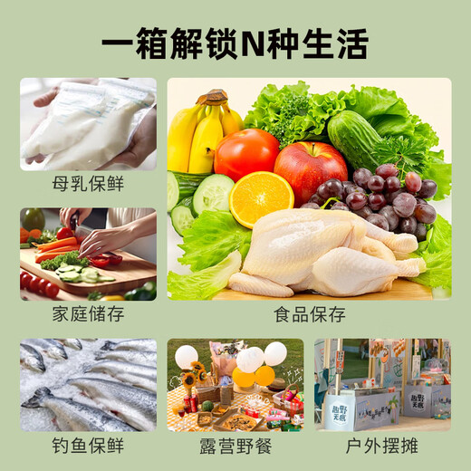 Ice Master (ICEMASTER) outdoor insulated box, camping car fresh-keeping ice cooler, stall, small ice bucket, takeaway fishing box, free ice bag, 5L gold capacity, PU foam (free ice brick + ice bag*3)