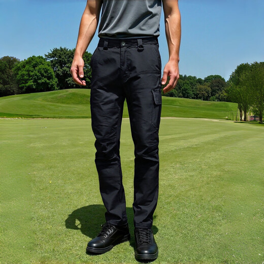 Wild style men's casual ripstop stretch tactical pants, versatile casual pants for outdoor sports and commuting, gray 3XL