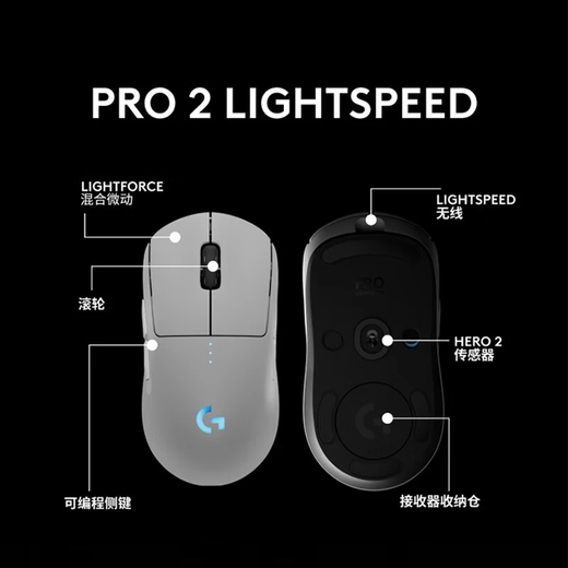 Logitech (G) Wireless Mouse GPW 4th Generation Suzaku Wireless Competition Ergonomic Gaming Mouse Shit King 4th Generation RGB Lighting Custom Macro Lightweight Mouse as a Gift for Boyfriend GPW Eagle Eye Pink + Desk Pad + Charging Base