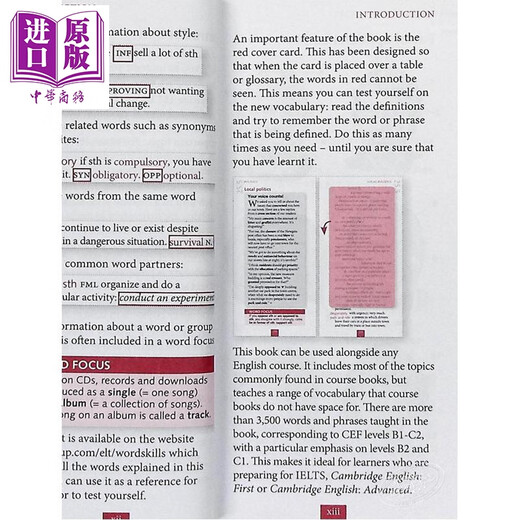 预售 Oxford Learner's Pocket Word Skills 英文原版 牛津袖珍英语词汇 进口图书英语学习工具书