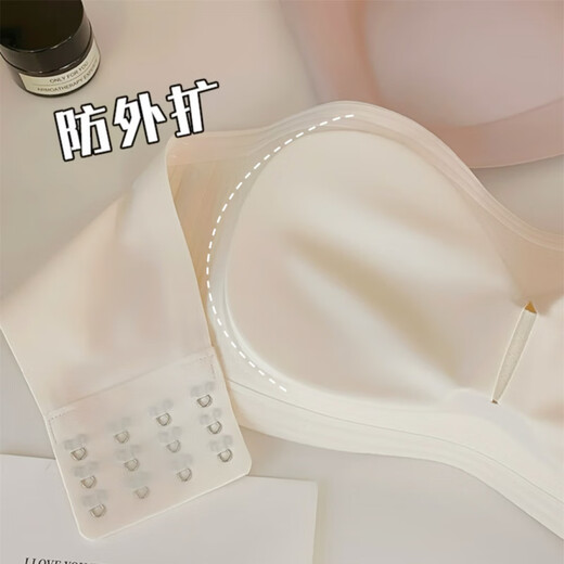 Perfect strapless underwear for women, anti-slip, push-up, seamless tube top, auxiliary breasts, anti-sagging, breast wrapping, invisible seamless back bra, white_non-slip, no fall off about 1cm S_recommended 32AB