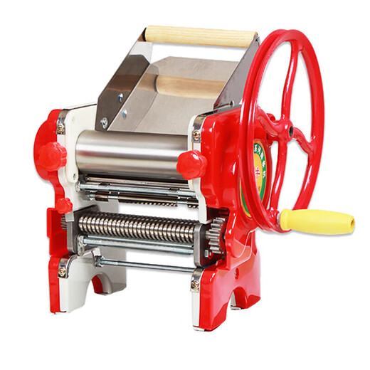 Old-fashioned noodle machine, household noodle machine, hand-operated fully automatic noodle machine, manual dumpling wrapper, wonton wrapper machine, commercial special price 150-1 with an ordinary noodle knife