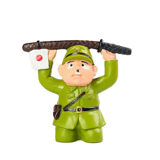 Japanese people kneel down and surrender, color-changing tea pet ornaments, creative tea tables, tea tray decorations, tea accessories, tea pets, Japanese people surrender, color-changing models, safe packaging