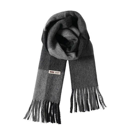 Septwolves couple scarf gift box autumn and winter warm 100% wool scarf shawl birthday gift for girlfriend and boyfriend