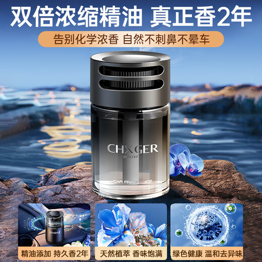 DOSCOO Car Aromatherapy 2025 Indoor Bedroom Long-lasting Toilet Special Wardrobe Men's High-end Perfume Women's Blue