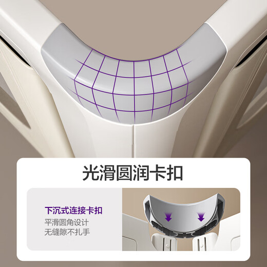 Avent bed guardrail baby seamless fence bed guard baby anti-fall splicing anti-pinch anti-fall bed fence 1.8m