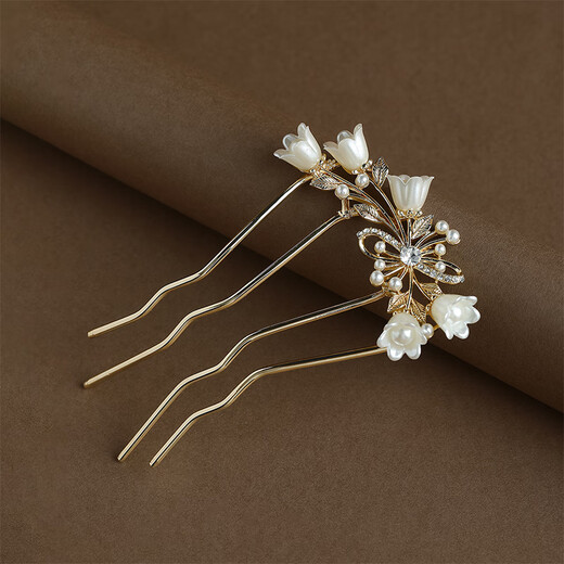 Hairpin for evening hair, high-end broken hair comb, elegant hairpin on the back of the head, hairpin, cheongsam, Hanfu headwear for women