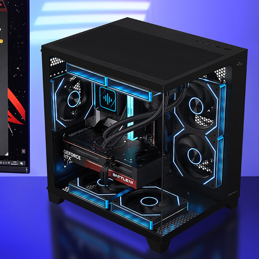 ASUS AMD new Ryzen R5 9500F/7500F/9600X/RX7650GRE/RTX5060/RTX5060Ti gaming desktop computer host assembly Specifications three丨R5 7500F+RTX5060 desktop computer