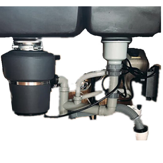 InSinkEasy installation, disassembly and repair American kitchen garbage disposer hot drink machine American version modified to Chinese version light gray