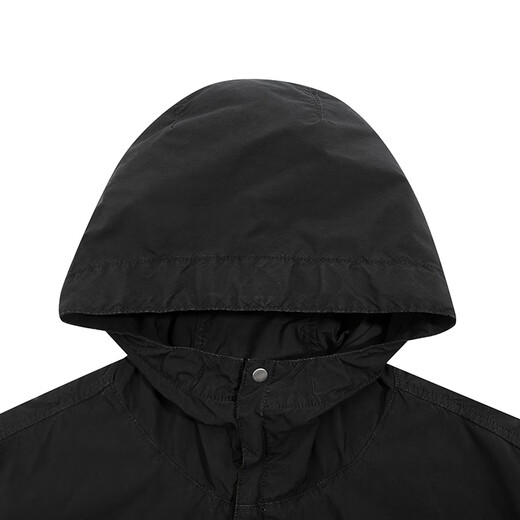 STONE ISLAND 25 autumn and winter outdoor travel men's short parka coat black M