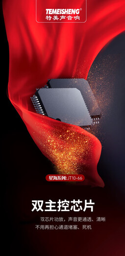 TEMEISHENG JT10-66 outdoor musical instrument audio road show K song square dance portable guitar saxophone playing and singing live broadcast