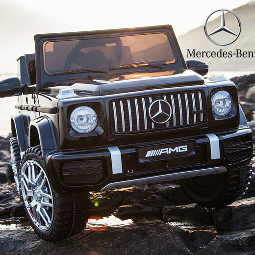 Leweipu Mercedes-Benz authorized children's electric car toy car can sit on four wheels with remote control for boys and girls, baby birthday gift