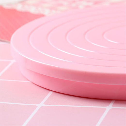 NAOISKEY anti-slip thickened cake turntable household baking turntable pink turntable