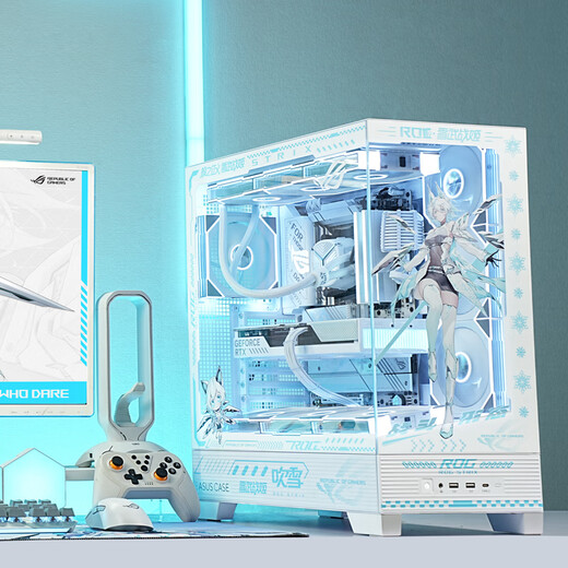 ASUS (ASUS) ASUS rog family bucket AMD Ryzen R5 9600X/RTX5060TI-16G game console 9700X+RTX5060 ASUS complete DIY assembly computer 9600X+RTX5060丨Configuration three