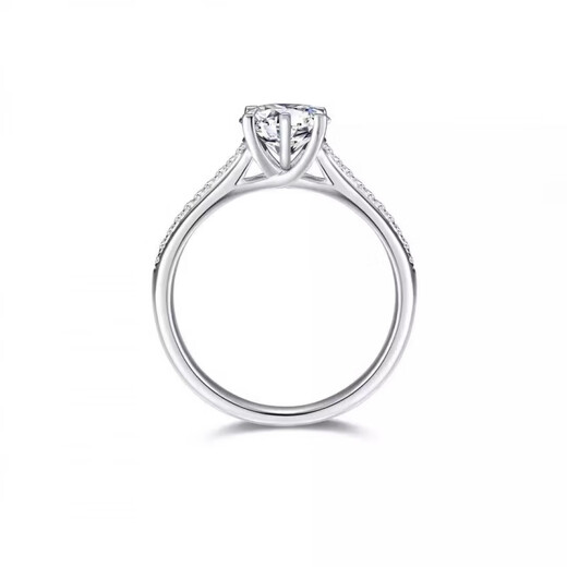 I Do Platinum PT950 Diamond Ring Women's Gypsophila 1 Carat Starlight Queen Cultivated Diamond Wedding Ring Proposal Gift to Wife and Girlfriend Starlight Queen 1 Carat Diamond No. 17