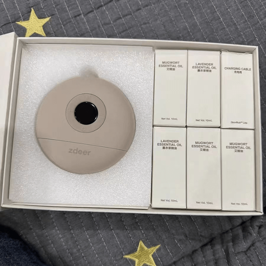 ZDEER Left Click Electric Brass Gua Sha Board Constant Temperature Hot Compress Facial Lifting Beauty Facial Massage Full Body Shoulder and Neck Metal Brass Bianstone Gua Sha Board Got Five Bottles of Essential Oil + Storage Bag