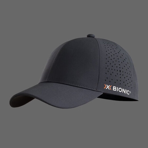 XBIONIC Hummingbird sports curved brim baseball cap sun visor hat for men and women fashionable and breathable black 57/59