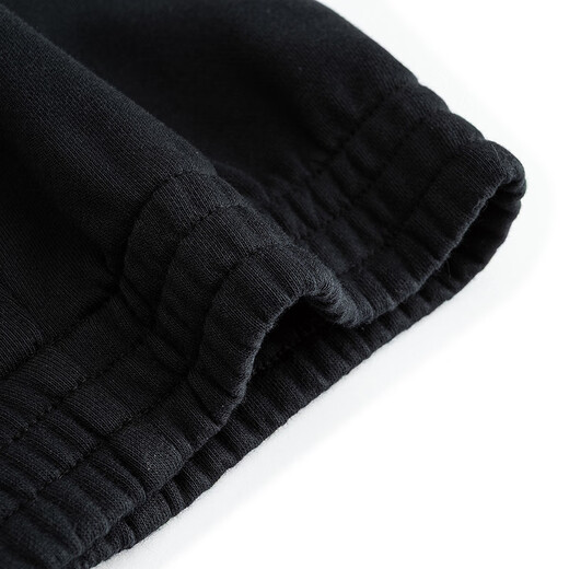 NIKE Nike all-print tops + pants thin velvet suit for boys and girls 2025 winter trendy and fashionable children's 2-piece set