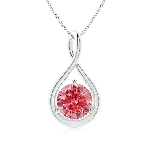 Siele Pt950 platinum pendant empty support without main stone and platinum necklace customized model classic