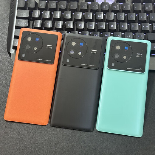 Original for ViVO x80 glass back cover X80Pro back case mobile phone battery cover rear screen back cover case X80 Journey Orange case/glass back cover