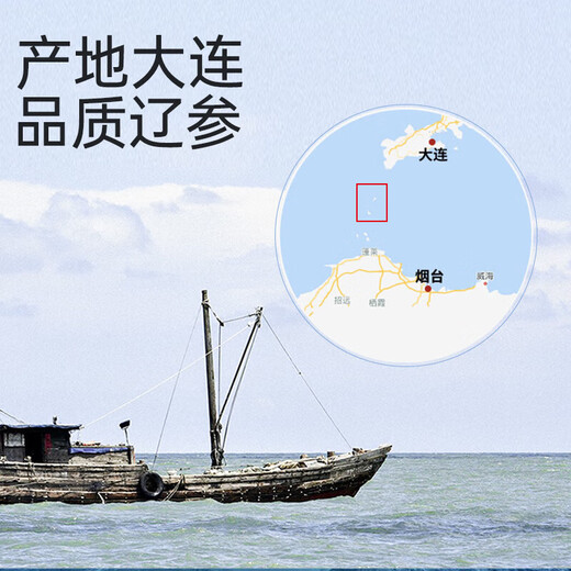 Single ready-to-eat sea cucumber gift box Dalian sea cucumber Dalian specialty sea cucumber thawed ready-to-eat high quality about 8-10cm/piece high quality 30 pieces