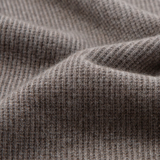 Hodo Light Luxury Cashmere & High-end Wool Autumn and Winter Cashmere Sweater Men's Warm Henley Neck Sweater Bottoming Top