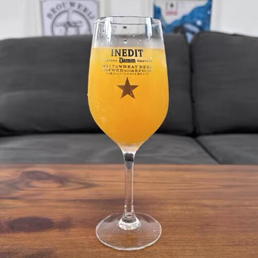 Big Star Beer Cup Spanish Craft Light Luxury Red Wine Glass Goblet Special Cool Cup Large Capacity Original Beer Cup Big Star Beer Cup 2 Pack 350ml