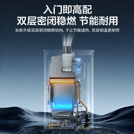 Vanhe Mercedes series gas water heater, natural gas water gas dual-adjustable constant temperature ECO gas-saving 40% 6-fold net filter, antibacterial, multiple safety protection WH1 14L upgraded bypass water mixing technology 14WH1 PRO