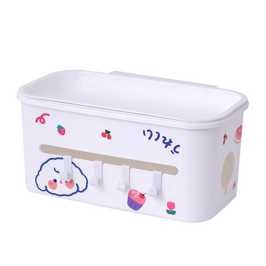 Mihong bedside hanging basket baby bedside diaper storage box storage rack storage bag crib hanging storage hanging bag gray and white 1 pack + sticker