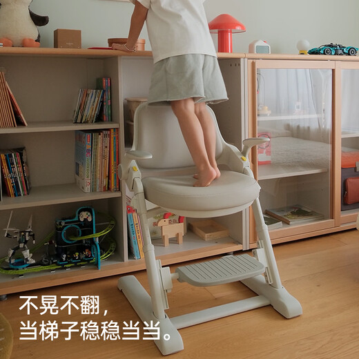 Eighty-nine F2 children's learning chair writing chair primary school student home study liftable seat stool back chair 145FB gray