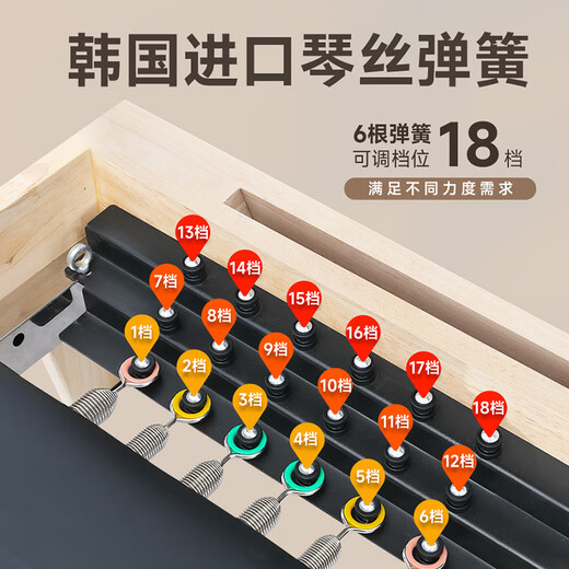 LEUY Pilates Cadillac bed home commercial equipment large equipment sports folding yoga core bed Zen soft fitness imported rubber wood - core bed professional model